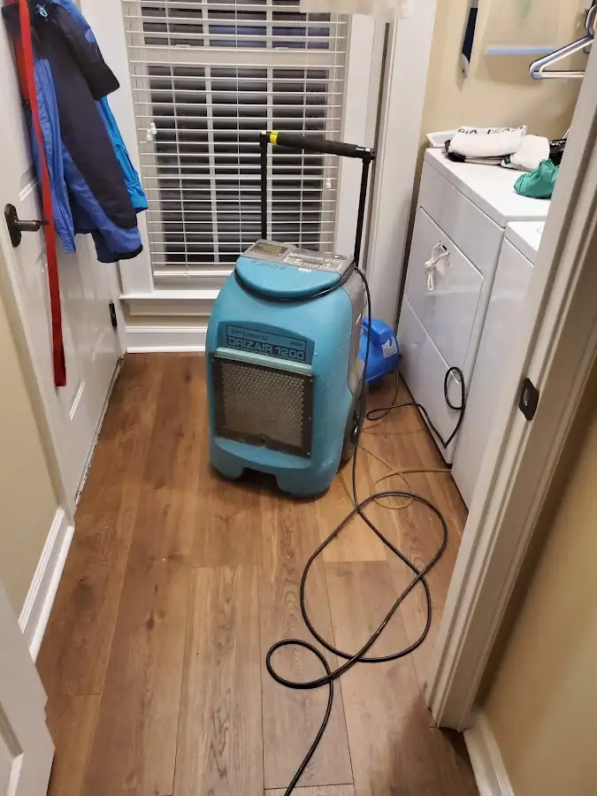 Commercial dehumidifier deployed for Flood Damage Cleanup in Estero