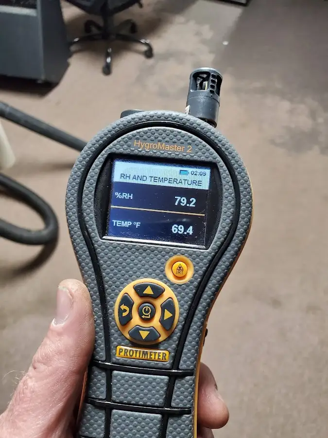 Moisture meter humidity assessment for Fire & Smoke Damage Restoration in Estero